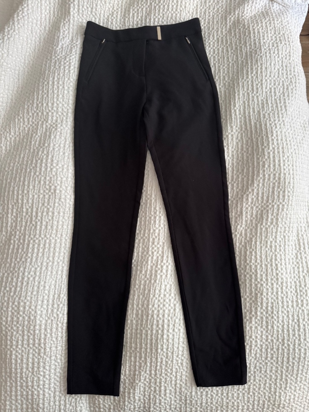 H&M Women’s Skinny Black Dress Pants, Size 0, New With Tags